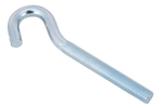 Gancio da cantiere DROMET HZ M8x100 con estremità aperta (piegata)