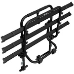 Padova 3 steel - portabici da portellone posteriore per 3 bici (nero)