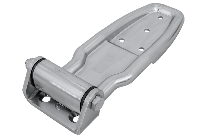 Cerniera laterale con staffa di montaggio STEELPRESS HB-01.270-02+UH-01 montaggio laterale completo del rimorchio