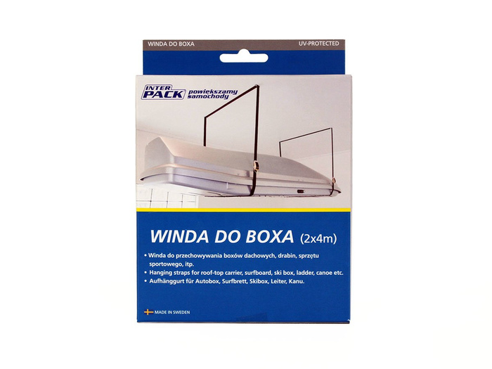 Gancio a soffitto per box da tetto Inter Pack