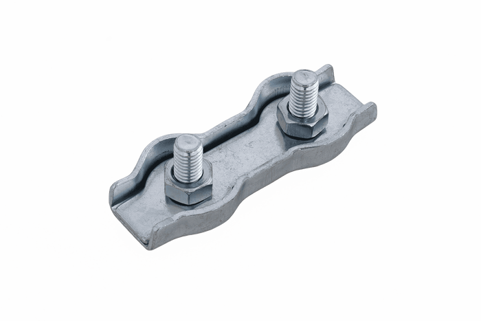 Morsetto a doppia sella DROMET ZLS.6 per corde da 6 mm