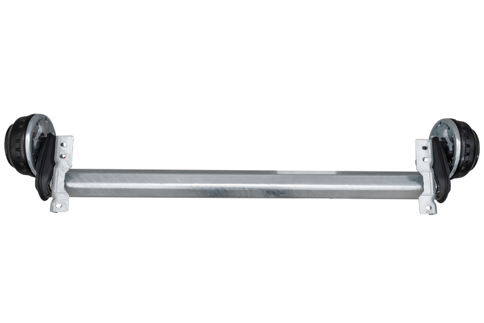 Assale frenato AL-KO COMPACT per rimorchio/carro attrezzi 1350kg 1200mm 1650mm 5x112