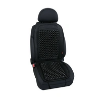 Cuscino con perline di legno nero Evoluzione