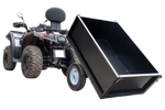Rimorchio da giardino per trattore, quad UNITRAILER, ribaltabile, portata 225 kg, dimensioni 1030x700 mm