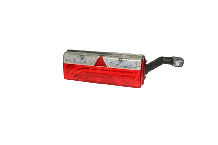 Fanale posteriore a baionetta a LED ASPÖCK EUROPOINT III 7PIN ASS2 con clacson 7 funzioni destro
