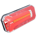 WAŚ W150DD Fanale posteriore a LED 6 funzioni universale 