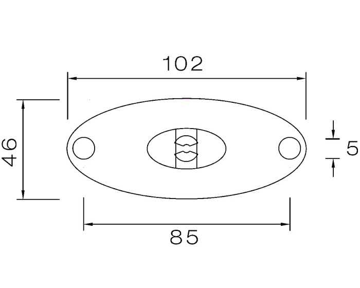 Luce di posizione a LED ASPÖCK FLATPOINT II, ​​bianca, universale