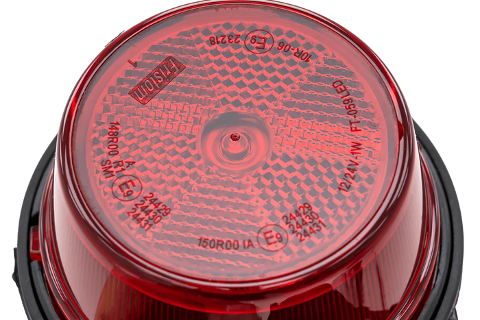 Lampada di segnalazione universale rossa a LED FRISTOM FT-059 con staffa angolare
