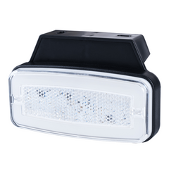 HORPOL LD 2764 Lampada di posizione universale a LED bianca con supporto