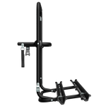 Portabici per ruota di scorta Peruzzo Brennero 4x4 - Portabici per 2 bici con binari (nero)