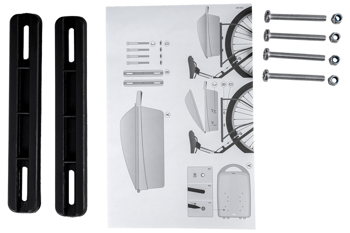 Portapacchi per bicicletta FISCHER 86500, con serratura