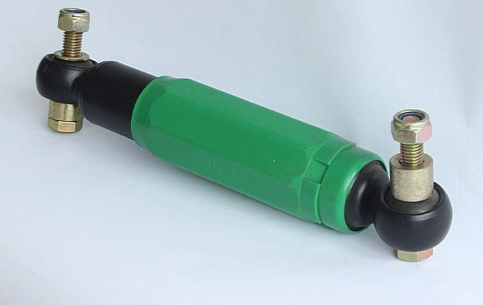 Kit: Ammortizzatore dell'asse del rimorchio AL-KO Octagon 900 -1600 kg verde con impugnatura