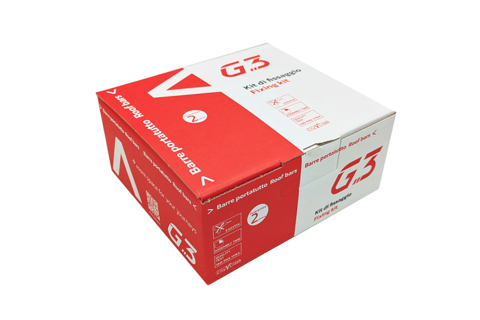 Kit di montaggio 68.003 per barre portatutto G3 Pacific