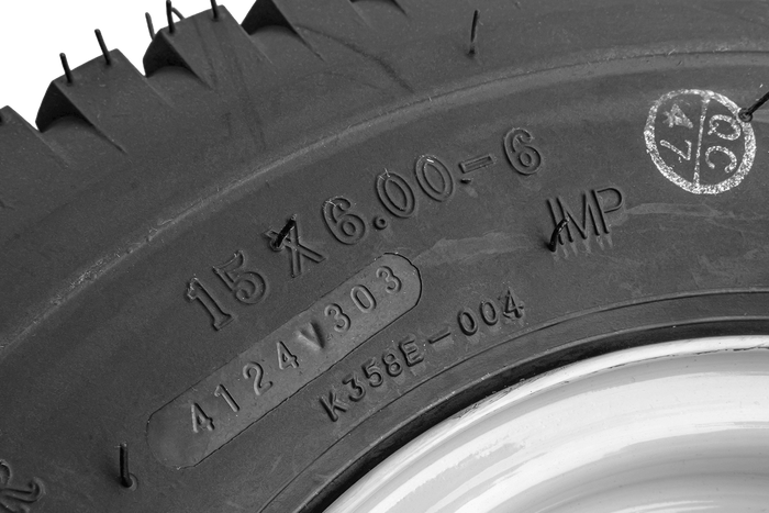 RUOTA GOMMA PER QUAD KENDA 15x6.00-6 4.50Ax6H2 25x90/98