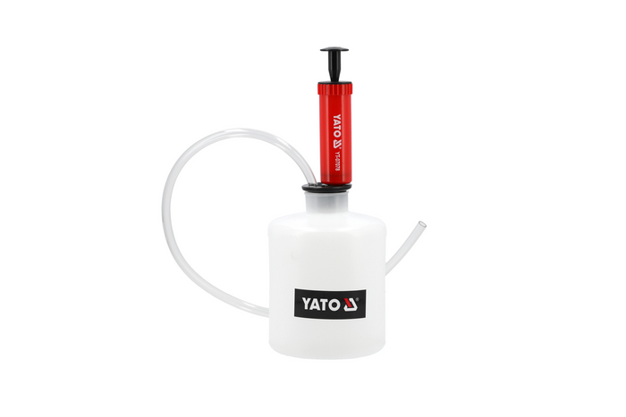Estrattore manuale di olio e carburante YATO YT-06985, capacità 1,6 litri