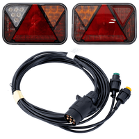 Luci posteriori a LED FRISTOM + cablaggio MANTES 4m 7PIN