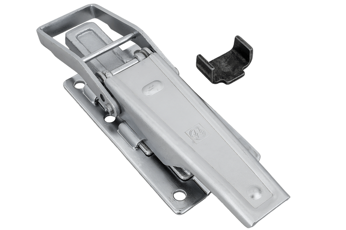Gancio laterale con chiusura WINTERHOFF BV 90-1 + BVG 90-A chiusura laterale completa del rimorchio