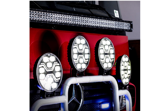 Faro da lavoro a LED con riflettore KAMAR X-SPIDER TOXIC L3440 10xLED 80W