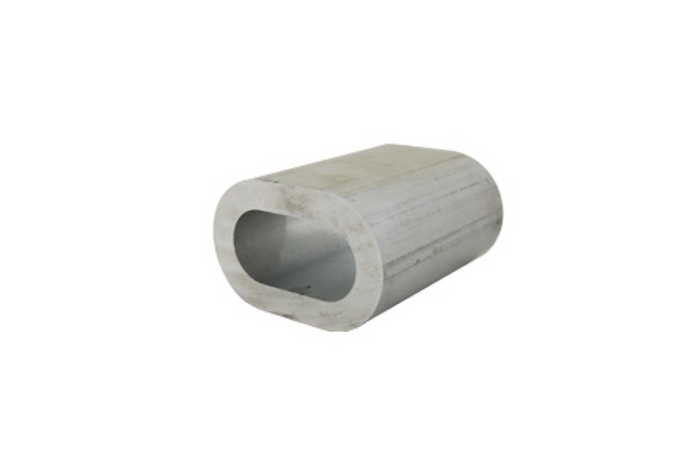 Connettore in alluminio per corde DROMET ZLA.5, manicotto per corde da 5 mm