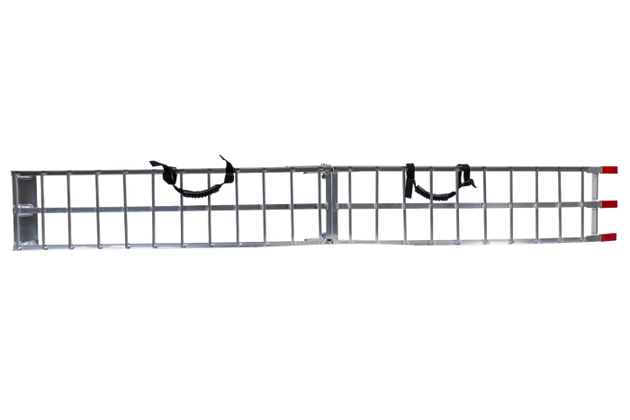 UNITRAILER ALR002 rampa pieghevole in alluminio per rimorchio 221 cm 340 kg con cinghia