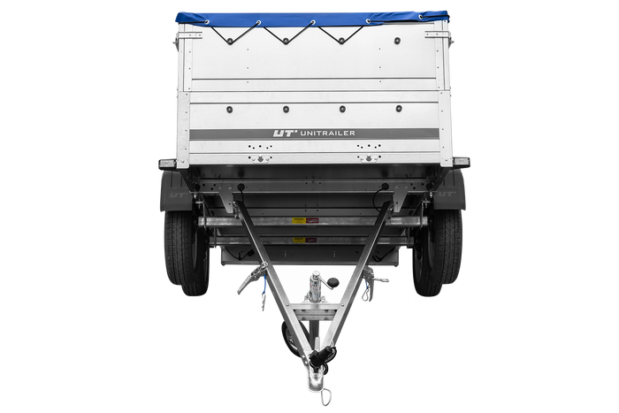 RIMORCHIO LEGGERO BIASSE CON SOVRASPONDE RUOTINO E TELONE GARDEN TRAILER 264/2 KIPP 