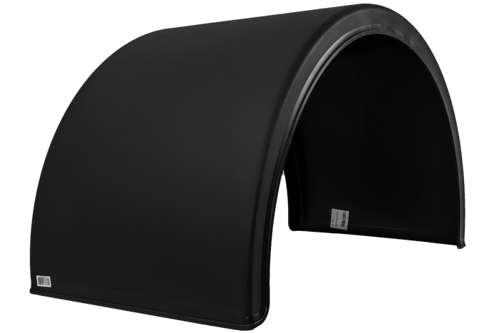 Parafango doppio per rimorchio 20-24,5" DOMAR DK1585 passaruota 1340/670mm