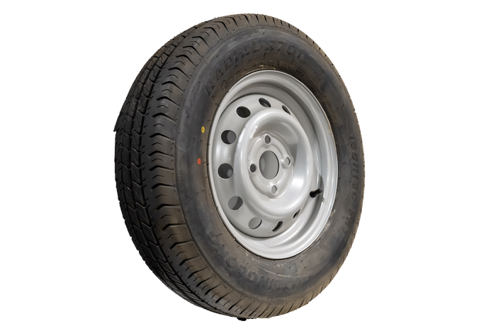 OUTLET Ruota per rimorchio LINGLONG TIRE 165/80 R13C 96/94N UNITRAILER RIM 4Jx13"H2 4x100 ET:30