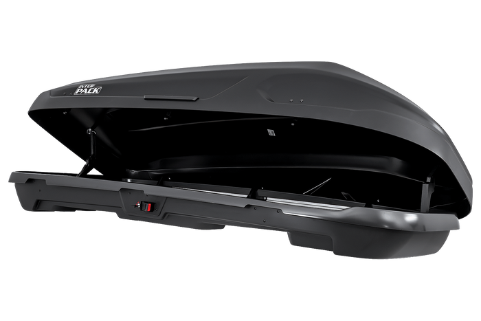 Box da tetto Inter Pack Monsun PRO L, nero opaco