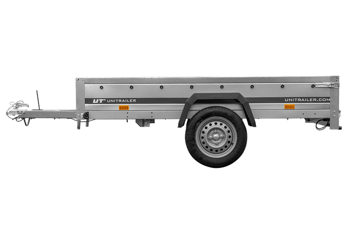Rimorchio per auto 230x125 UNITRAILER GARDEN 230 KIPP