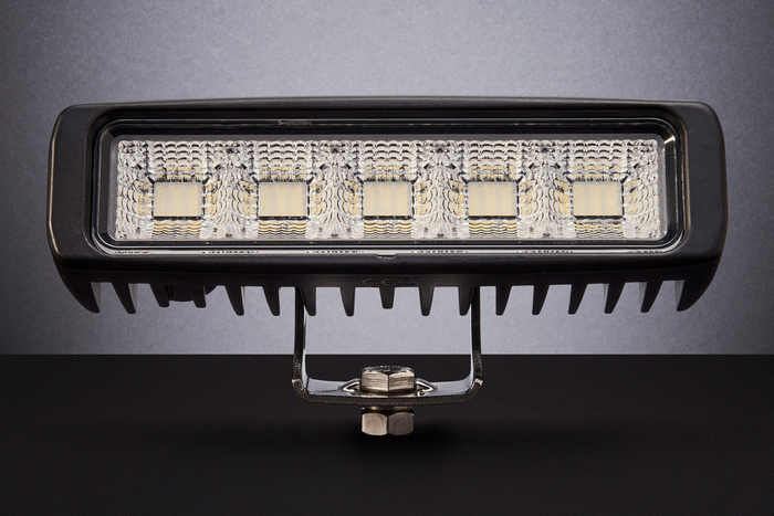 Faro da lavoro a LED con riflettore TT TECHNOLOGY NERO TT.13445 45xLED 3120lm rettangolare
