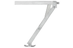 ProPlus 361510V01 supporto angolare estensibile lato anteriore sinistro/posteriore destro del rimorchio 600 kg 460 mm