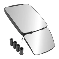 Specchietto panoramico riscaldato PLASTEX LP0435MPE universale 435x223mm