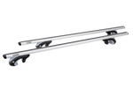 Portapacchi Eco Alubase 135 - portapacchi universale in alluminio per binari aperti