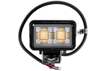 Faro da lavoro a LED con riflettore TT TECHNOLOGY NERO TT.13440 40xLED 2630lm rettangolare