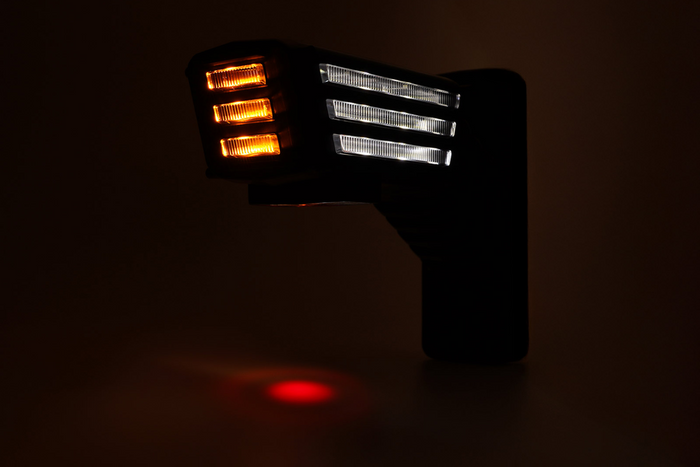 Faro di posizione destro a LED SPOT WAŚ 2550P W297.3.1 su braccio corto