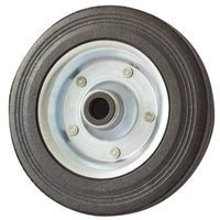 Ruota di scorta per ruotino di appoggio WINTERHOFF 200VB in gomma piena 200x50mm
