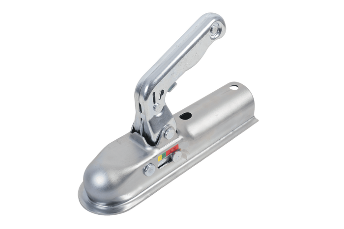 CHOOYO JD.00.53.005 Gancio di traino a sfera per rimorchio da 800 kg con timone tubolare da 50 mm