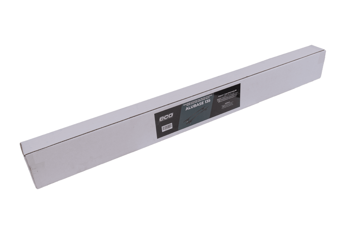 Portapacchi Eco Alubase 135 - portapacchi universale in alluminio per binari aperti