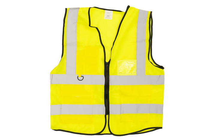 Gilet riflettente giallo HERMON XXL con tasche