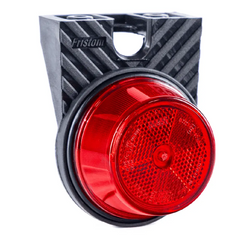 Lampada di segnalazione universale rossa a LED FRISTOM FT-059 con staffa angolare