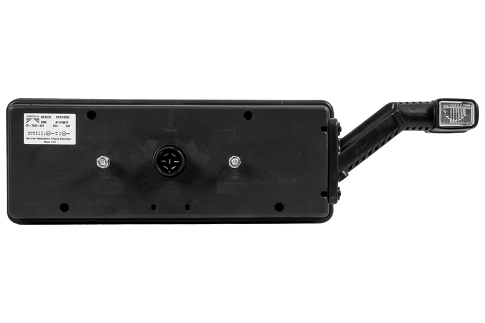 Fanale posteriore a baionetta a LED ASPÖCK EUROPOINT III 7PIN ASS2 con clacson, 7 funzioni rimanenti