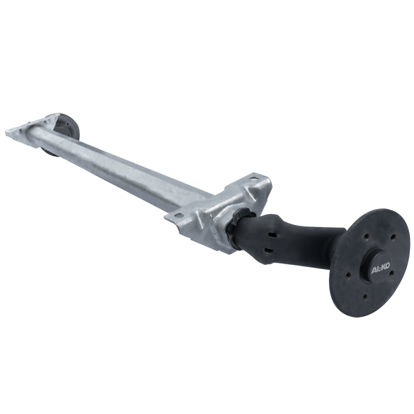 Asse AL-KO OPTIMA non frenato per rimorchio 750kg 1200mm 1630mm 5x112