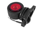 Lampada di segnalazione a LED FRISTOM FT-009A, universale, su braccio in gomma