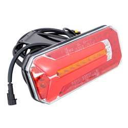 WAŚ W150DD Fanale posteriore a LED 6 funzioni universale 