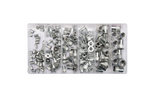 Set di dadi a rivetto in alluminio YATO YT-36460, misure M3-M10, 150 pezzi