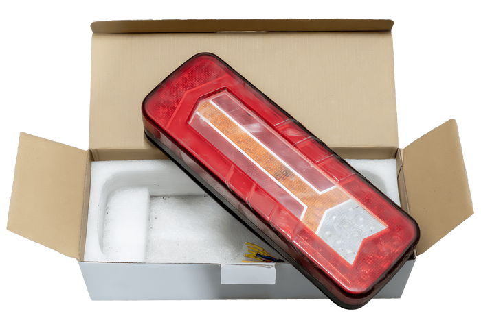 Faro posteriore a LED L1913 per camion, universale, con 6 funzioni.