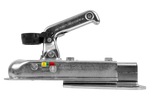 Adattatore per gancio di traino WINTERHOFF WW 8-G+V per rimorchio da 800 kg con timone a V.
