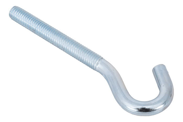 Gancio da cantiere DROMET HZ M8x100 con estremità aperta (piegata)