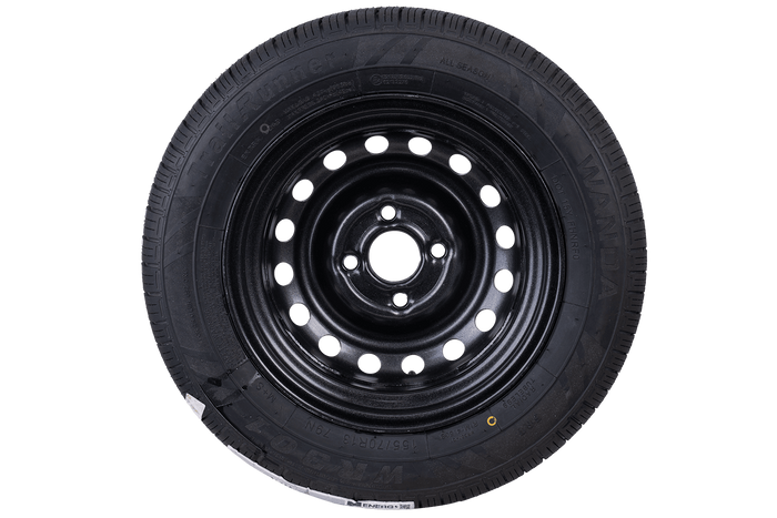 OUTLET Ruota rimorchio PNEUMATICO WANDA 155/70 R13 79N CERCHIO RIMORCHIO TOP 4Jx13"H2 4x100 ET:30