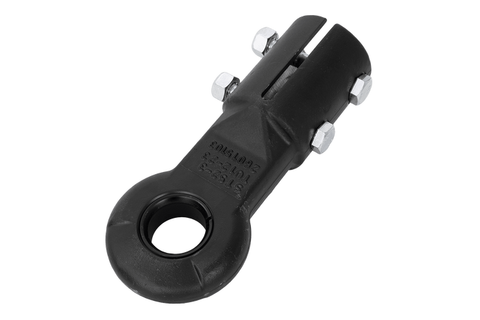 Gancio di traino KNOTT KK6220S per rimorchio da 3500 kg con timone tubolare da 60 mm